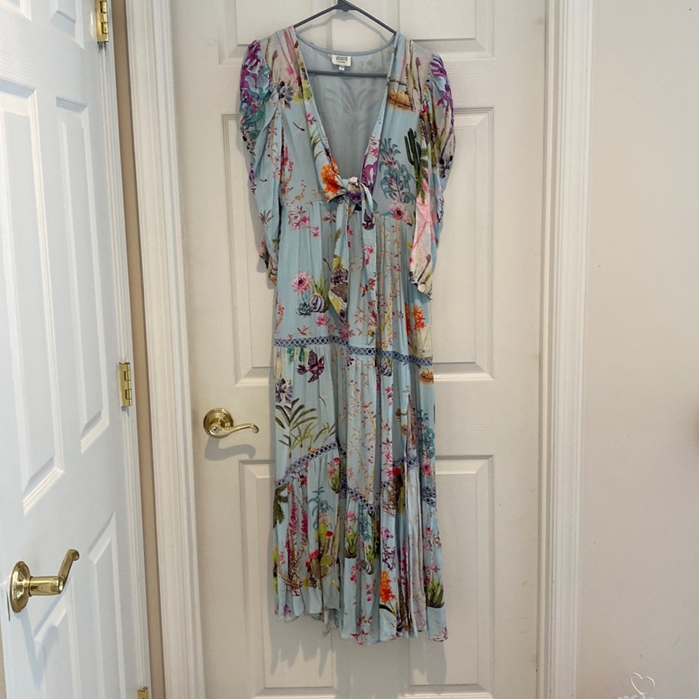 Hemant and Nandita Liv Maxi Dress size Small